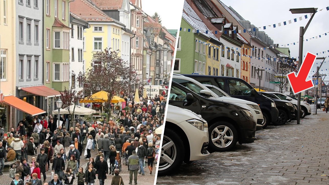 Sensation! Freier Parkplatz in Villinger Innenstadt aufgetaucht!